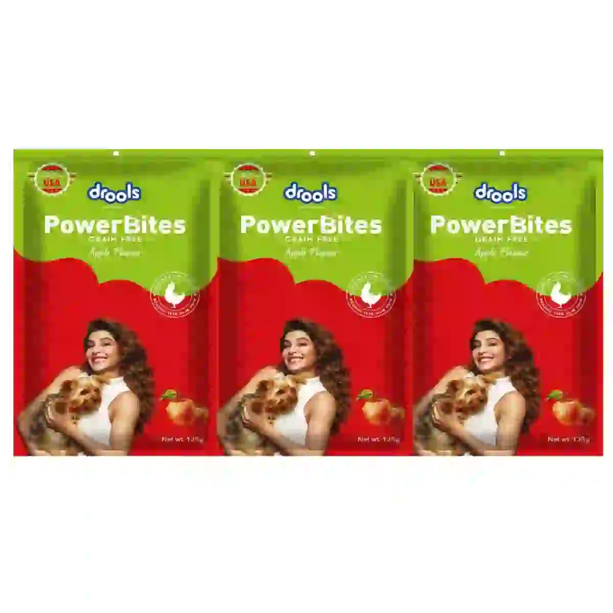Buy Drools Power Bites Apple Flavour Dog Treats at a low Price on