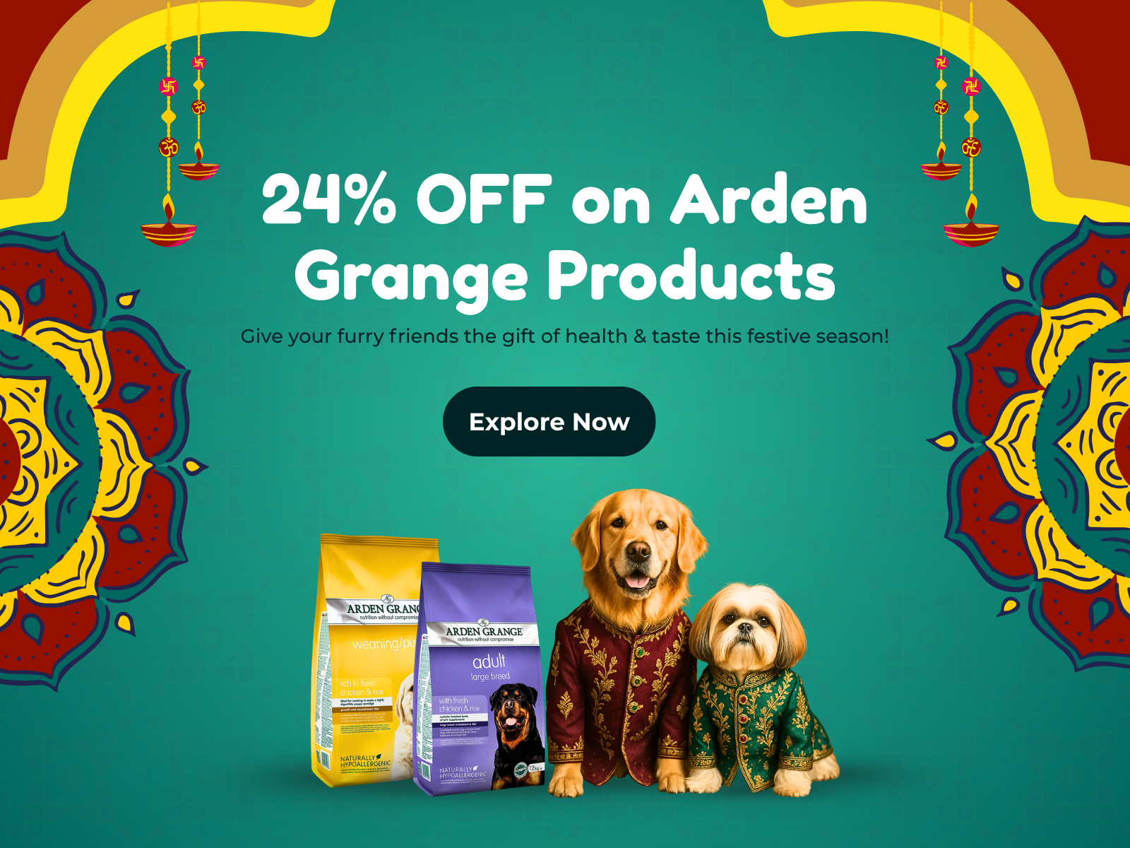 Petindiaonline Offer Banner