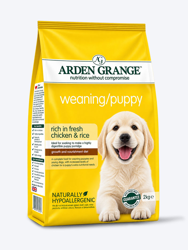 Arden Grange Weaning Puppy Dog Food 2kg | Complete Nutrition for Puppies