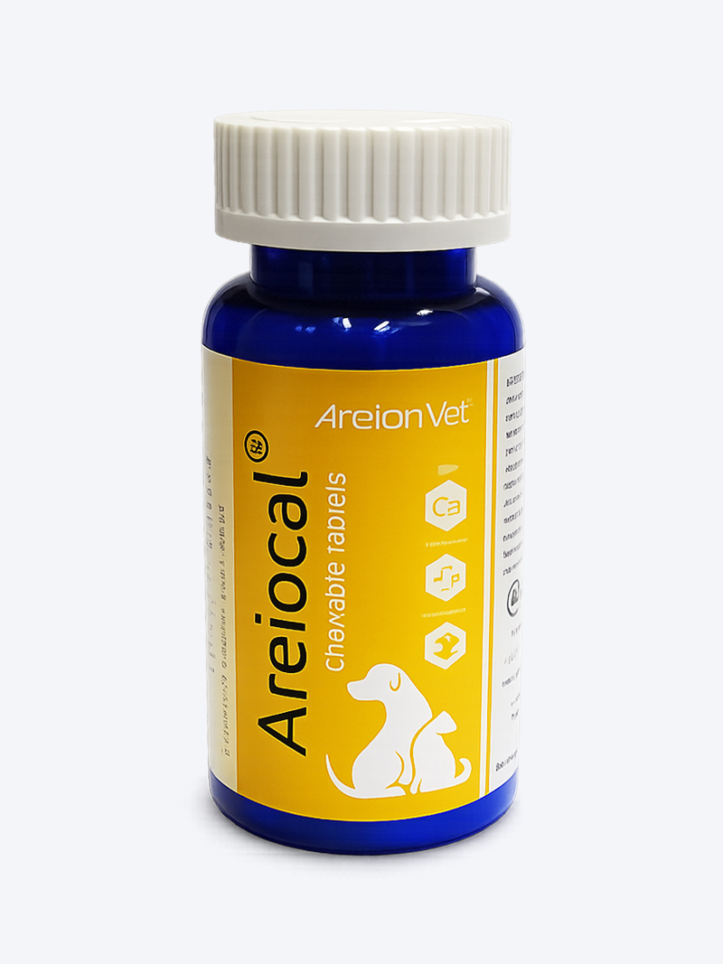 Buy Areio Cal Chewable Tablets (30 Count) – Calcium Supplement for Pets | Petindiaonline.com