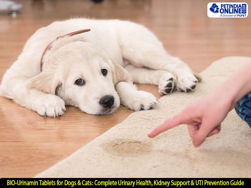 BIO-Urinamin Tablets for Dogs & Cats: Complete Urinary Health, Kidney Support & UTI Prevention Guide