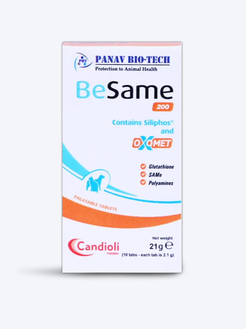 Besame 200mg Tablet Liver Supplement for Dogs & Cats | Liver Support | PetIndiaOnline