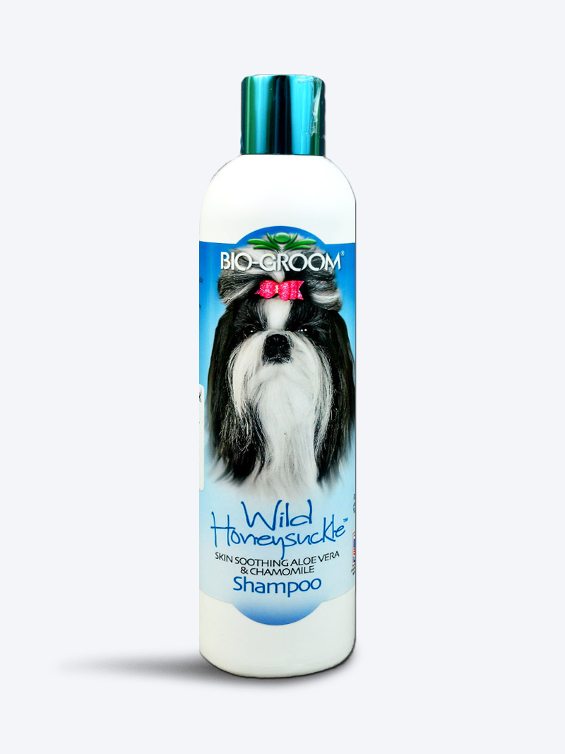 Bio-Groom Wild Honeysuckle Shampoo 355ml – Gentle Clean with a Fresh Floral Scent