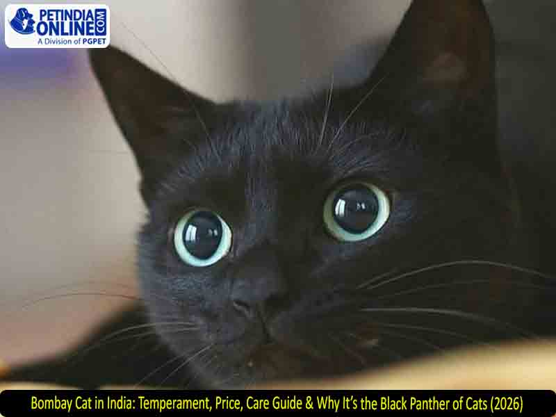 Bombay Cat in India: Temperament, Price, Care Guide & Why It’s the Black Panther of Cats (2026)