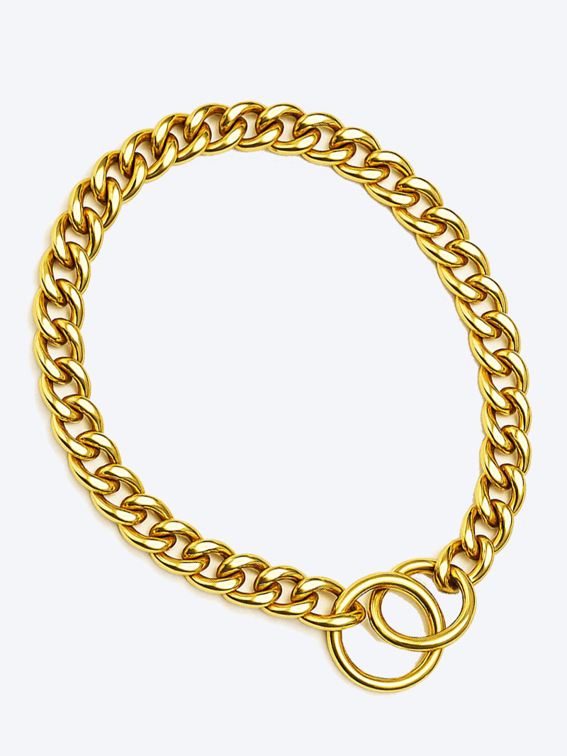 Buy Dog Brass Choke Chain 10 No. at a low price in online India on Petindiaonline