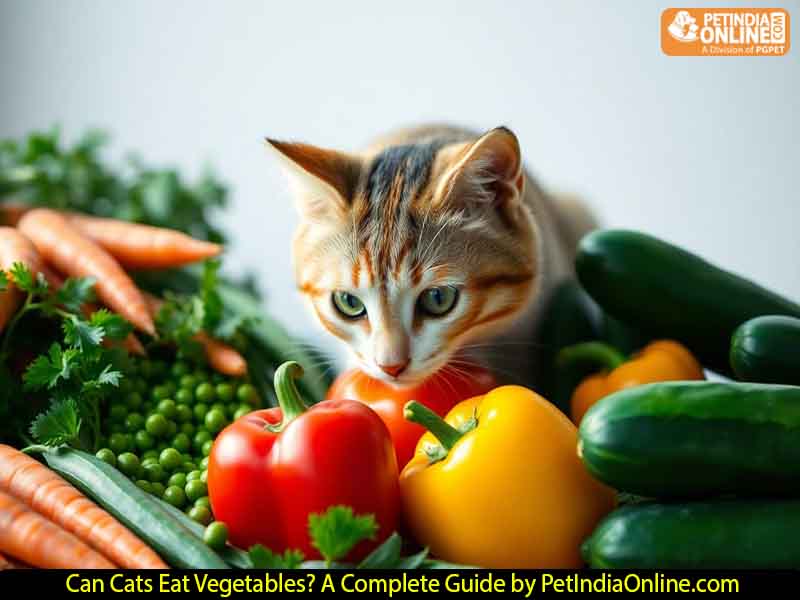 Can Cats Eat Vegetables? A Complete Guide by PetIndiaOnline.com