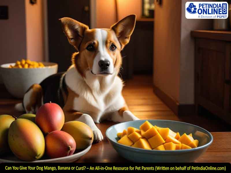 Can You Give Your Dog Mango, Banana or Curd? – An All-in-One Resource for Pet Parents (Written on behalf of PetIndiaOnline.com)