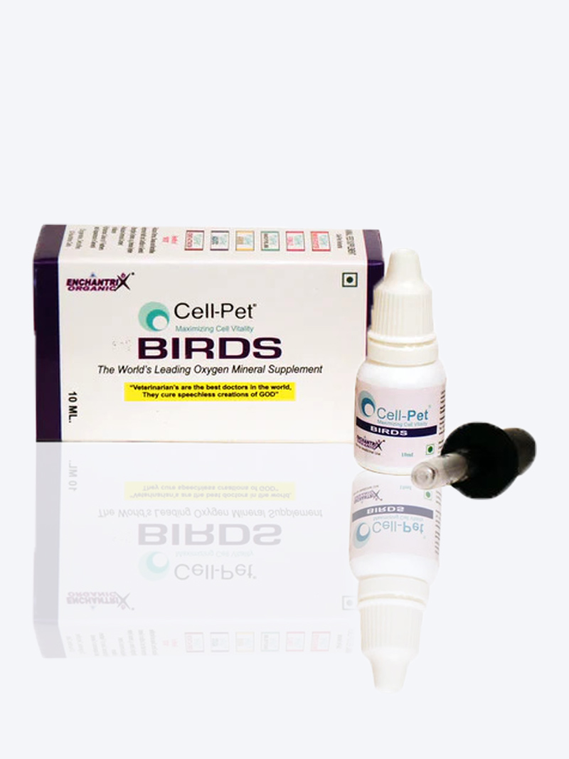Cell Pet for Birds 10ml – Liquid Oxygen Supplement for Birds