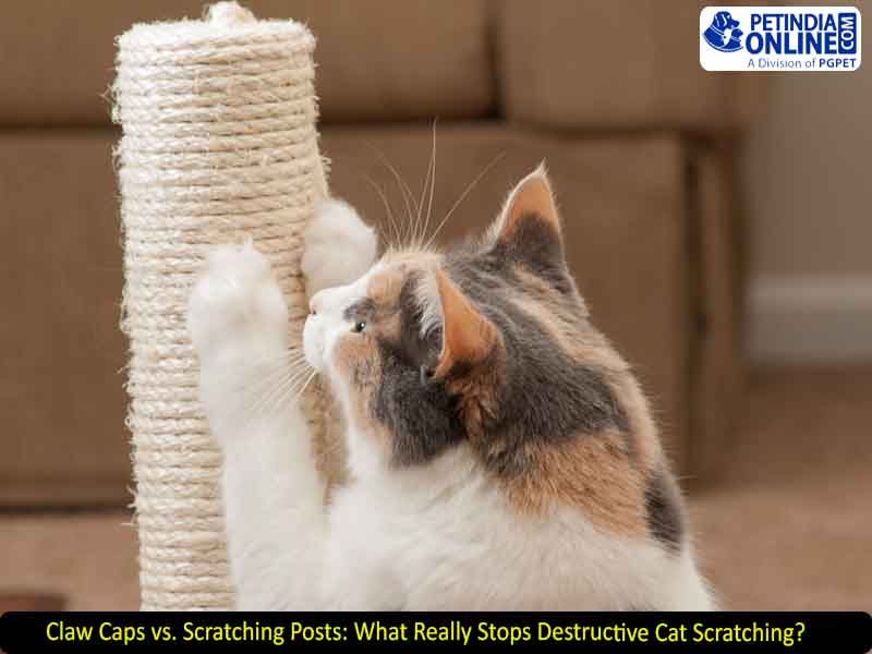 Claw Caps vs. Scratching Posts: What Really Stops Destructive Cat Scratching?