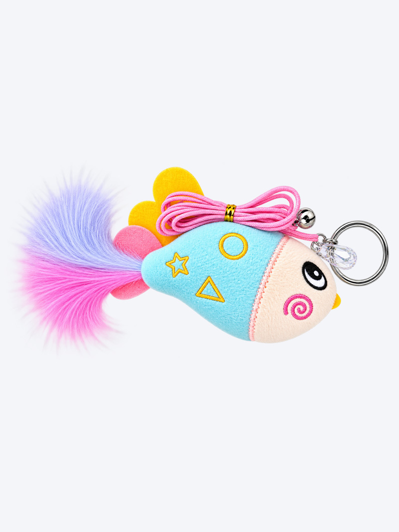 Colorful Fish Teaser Toy for Cats | Interactive Cat Toy