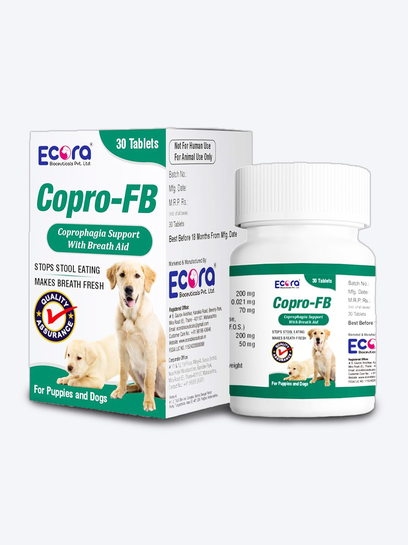 Copro-FB Tablets for Dogs 30 Tabs | Digestive & Stool Support Supplement