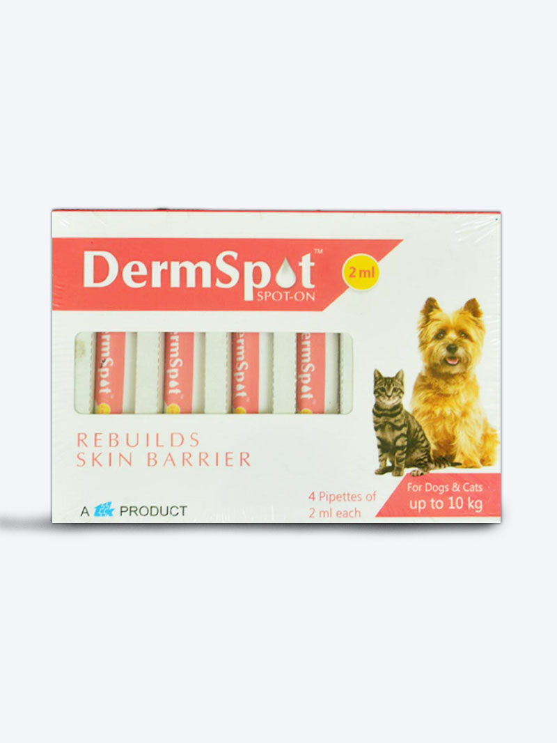 Buy Dermspot Spot - On 2ml (<10 kg) at a low price in online India on Petindiaonline
