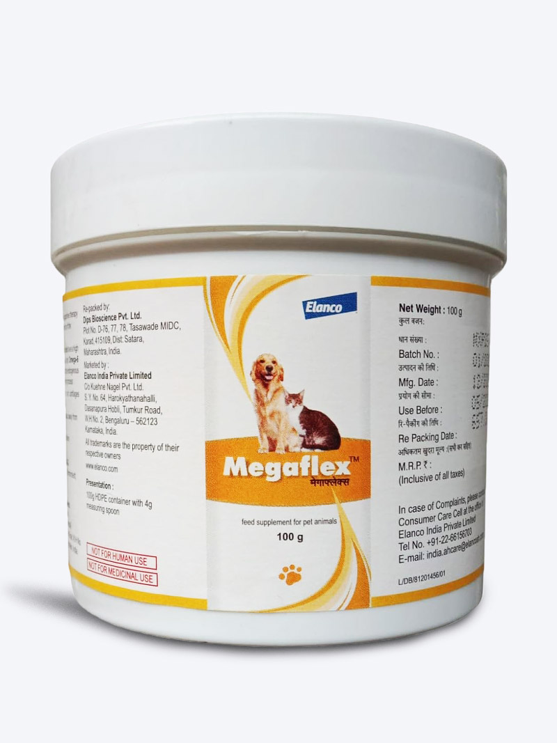 Buy Elanco Megaflex 100g Joint Supplement for Pets | Petindiaonline.com