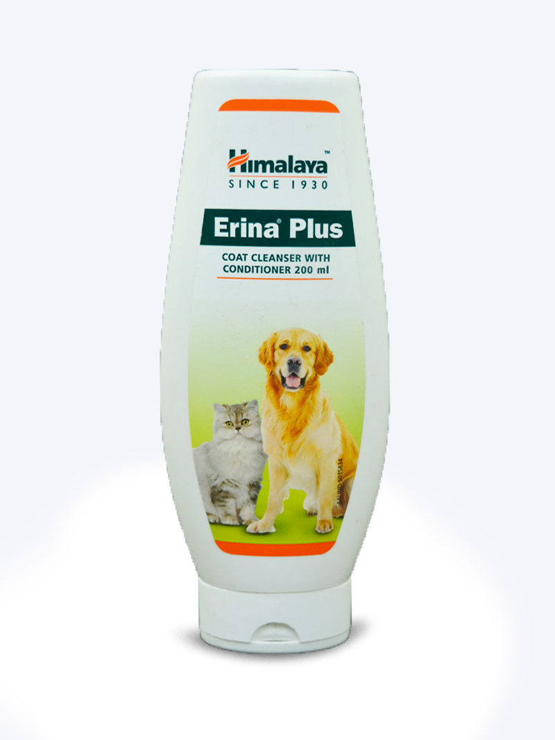 Himalaya Erina Plus Dog Coat Cleanser with Conditioner 200ml | Petindiaonline.com