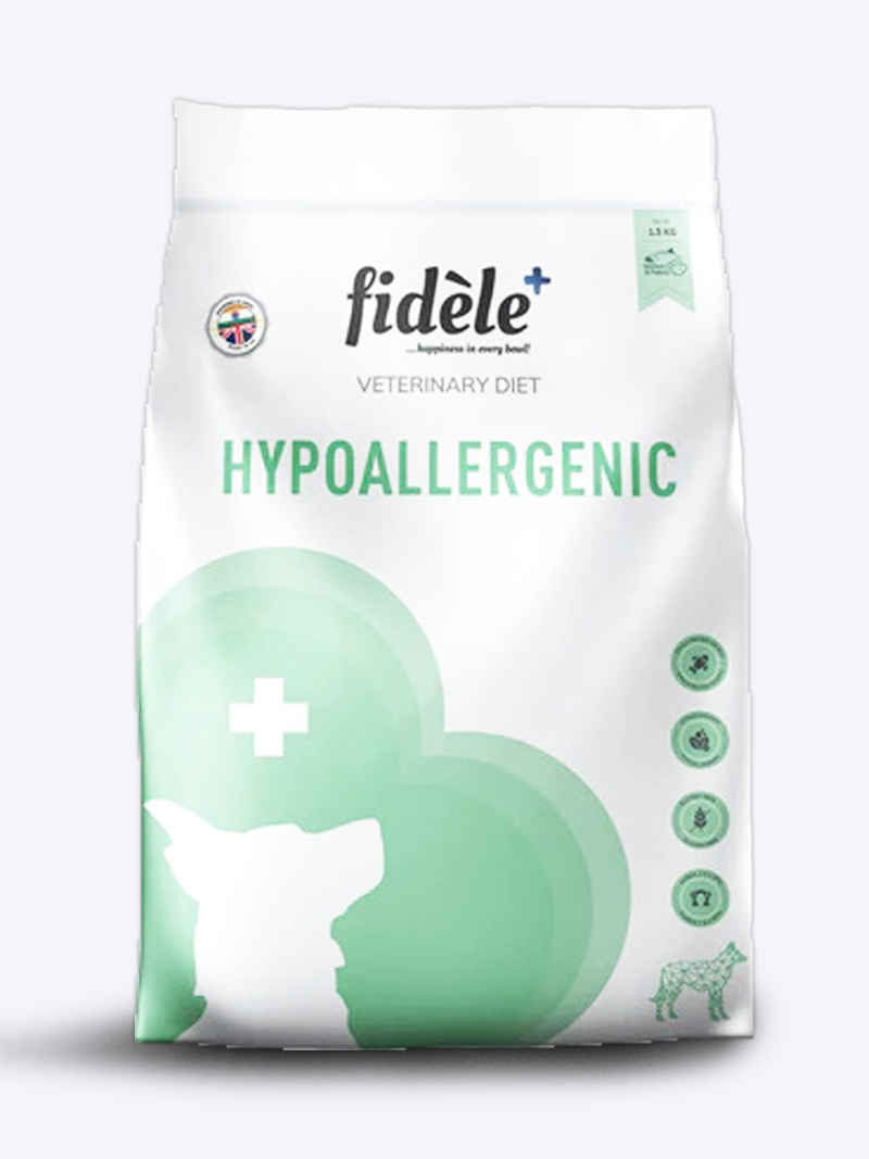 Fidele+ Veterinary Diet Hypoallergenic Dog Food 4kg | Petindiaonline.com