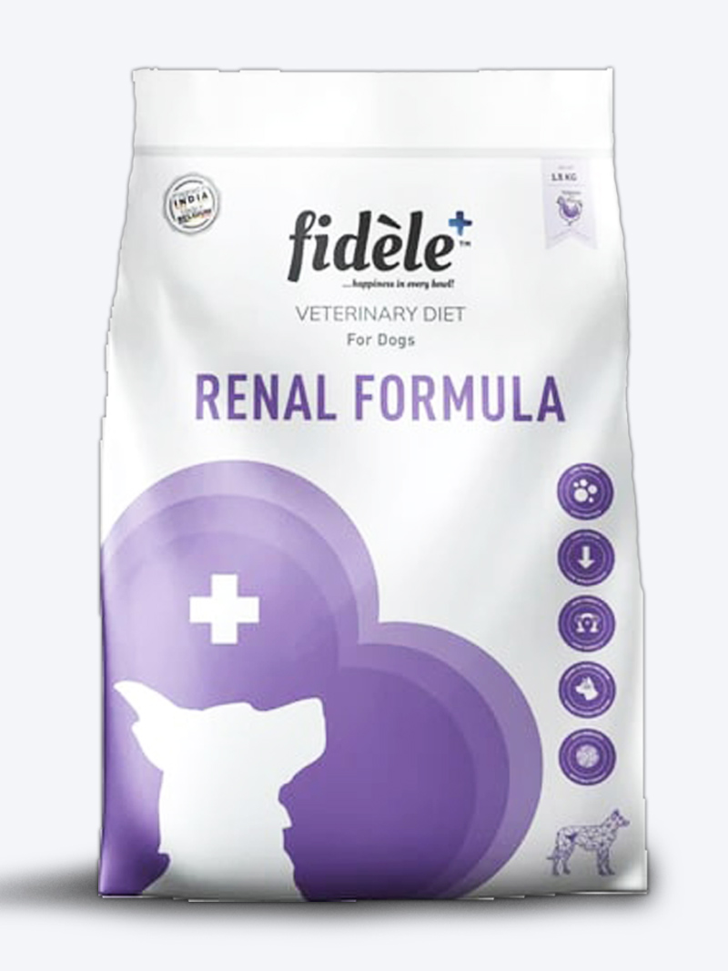Fidele+ Veterinary Diet Renal Support Dog Food 4kg | Petindiaonline.com