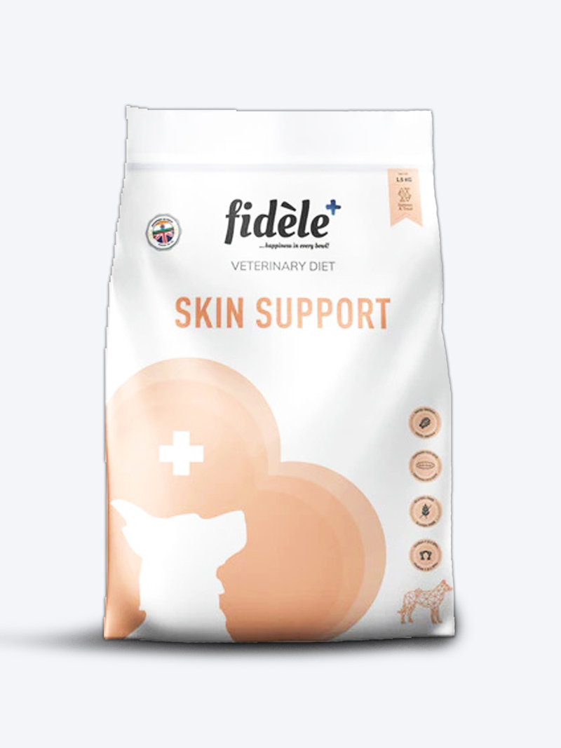 Fidele+ Veterinary Diet Skin Support Dog Food 1.5kg | Petindiaonline.com
