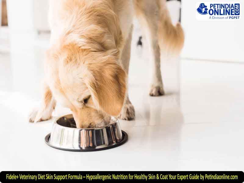 Fidele+ Veterinary Diet Skin Support Formula – Hypoallergenic Nutrition for Healthy Skin & Coat Your Expert Guide by Petindiaonline.com