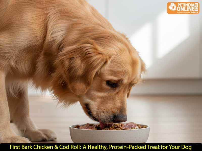 First Bark Chicken & Cod Roll: A Healthy, Protein-Packed Treat for Your Dog
