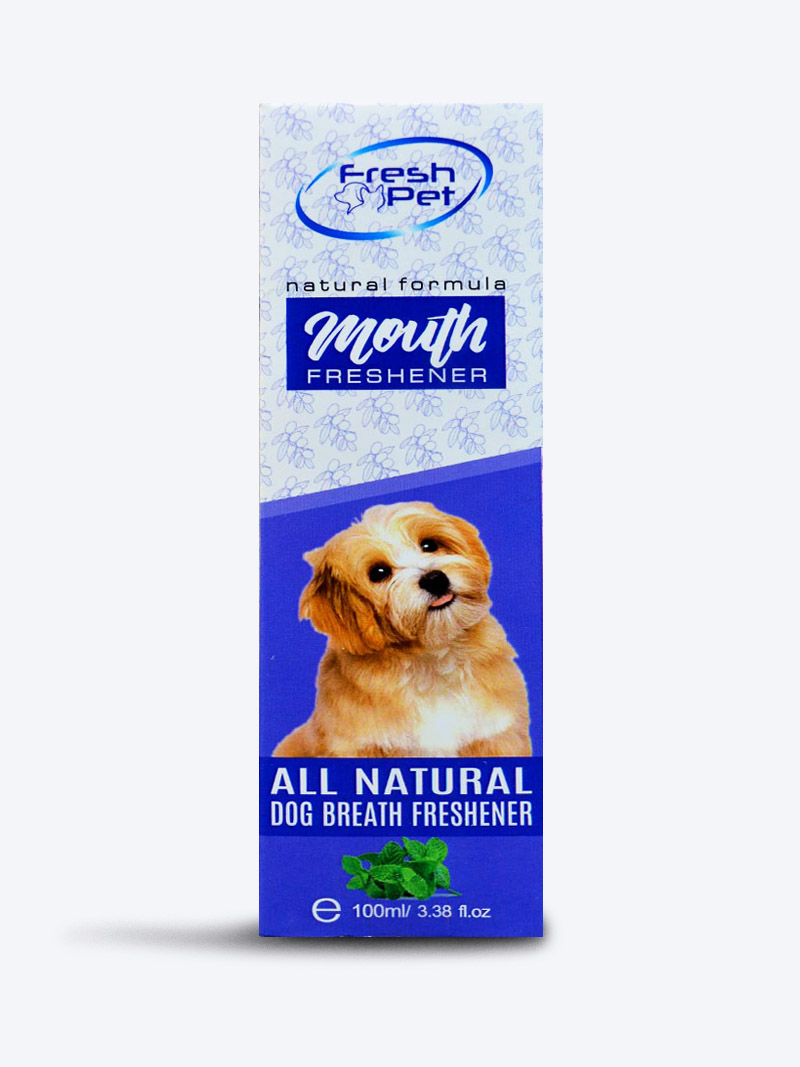 Fresh Pet Mouth Freshener 100ml – Oral Hygiene Spray for Pets | Petindiaonline.com