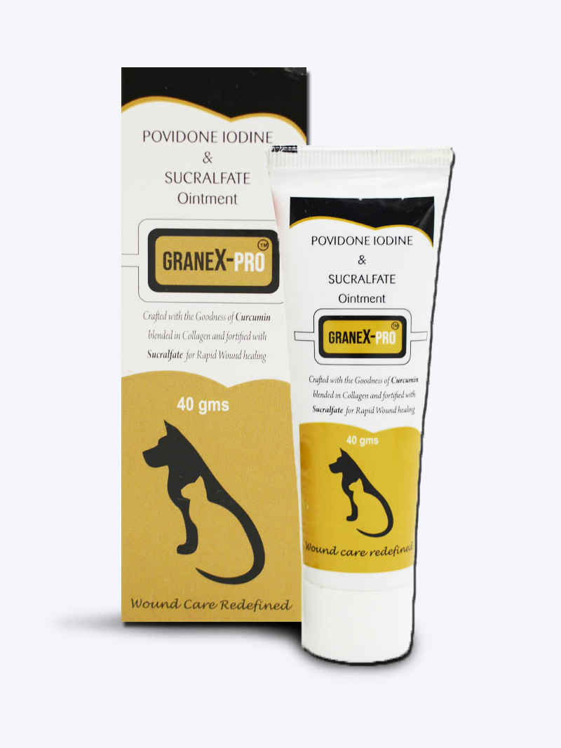 GraneX-Pro Ointment 40gm – Wound Healing for Dogs & Cats | Petindiaonline.com