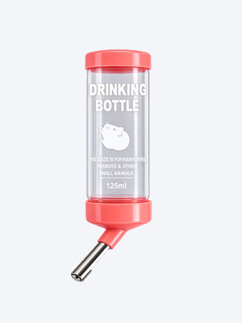 Hamster Bottle 125 ML | Leak-Proof Water Bottle for Hamsters