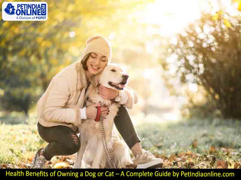 Health Benefits of Owning a Dog or Cat – A Complete Guide by PetIndiaonline.com