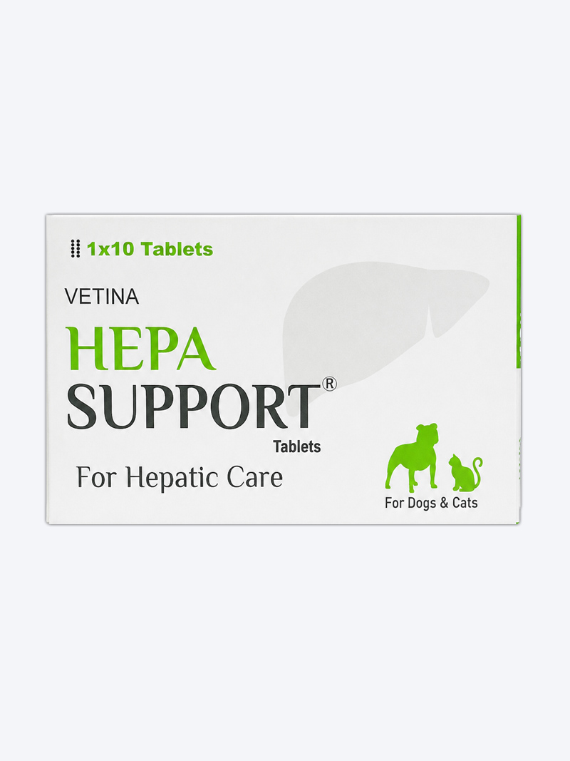 Hepa Support Tablets for Dogs & Cats (30Tablets) | Liver Care Supplement