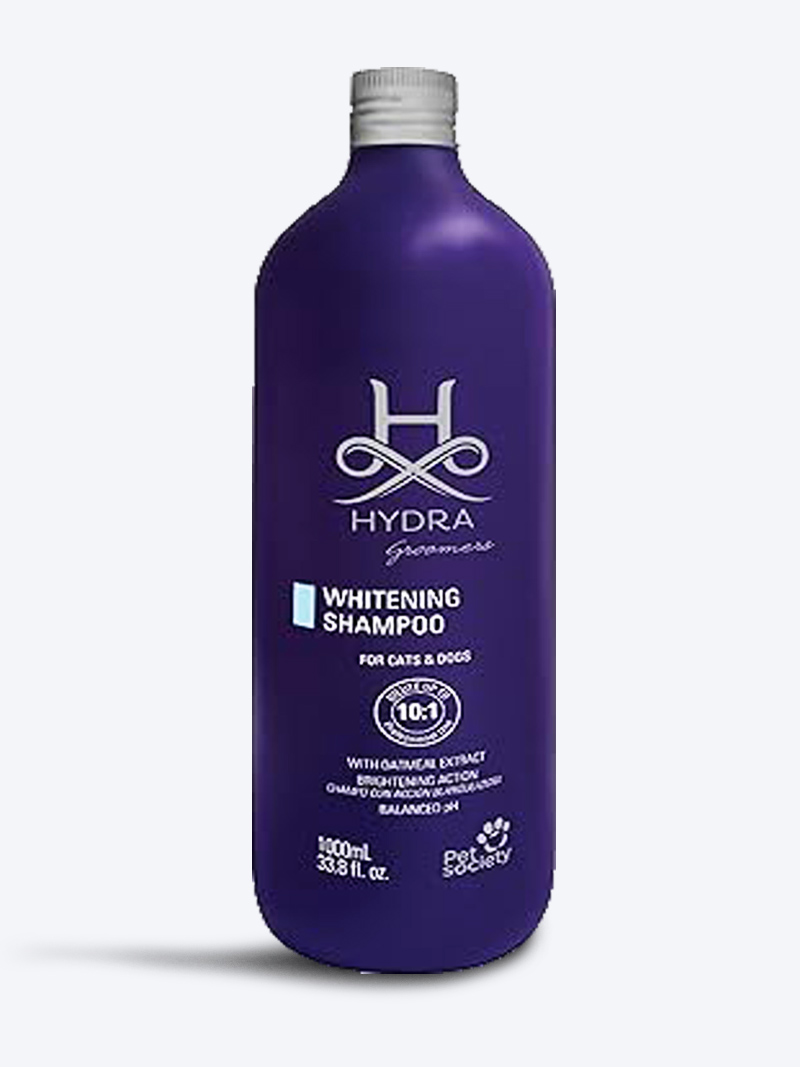Hydra Groomers Whitening Shampoo for Dogs & Cats – 1L | Brightening & Coat Whitening Formula