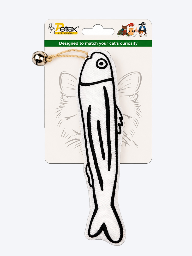 Interactive Fish Cat Toy with Bell | PetIndiaOnline.com