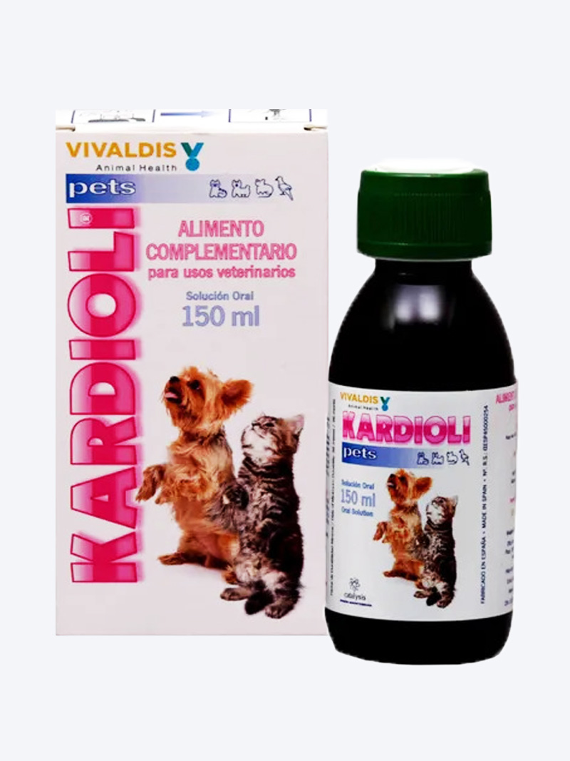 Buy Vivaldis Kardioli Syrup 150ml for Dogs & Cats | Petindiaonline.com