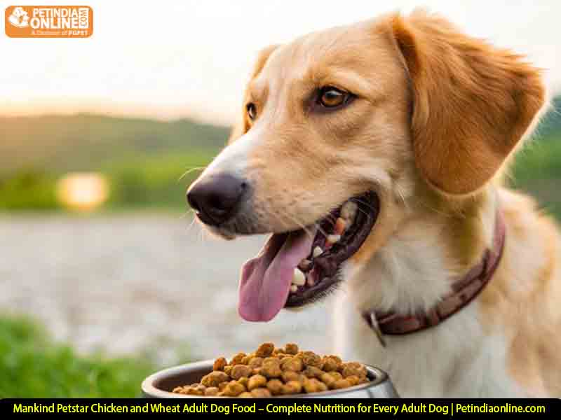 Mankind Petstar Chicken and Wheat Adult Dog Food – Complete Nutrition for Every Adult Dog | Petindiaonline.com