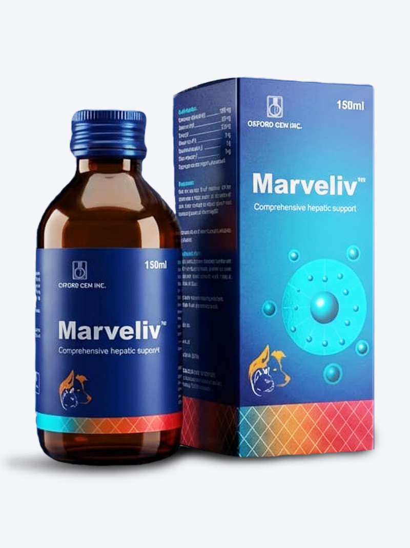 Marveliv Syrup for Dogs & Cats 150ml | Liver Tonic for Pets Online India