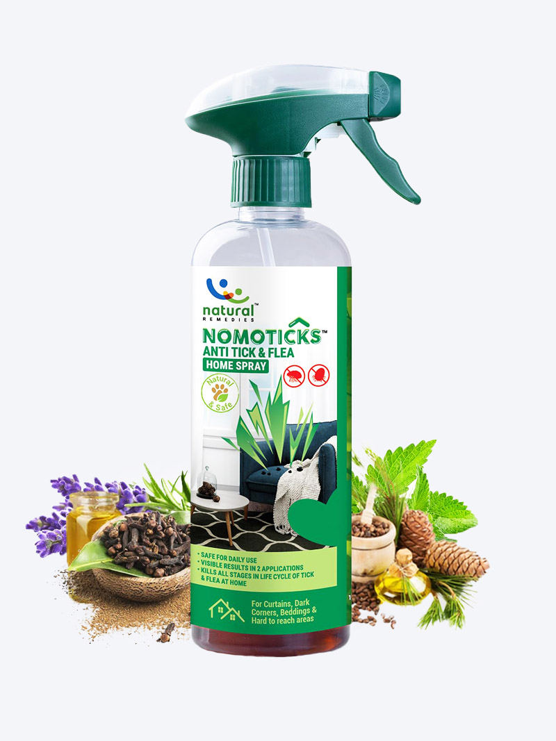 Nomoticks Anti Tick & Flea Home Spray 450ml | Petindiaonline.com
