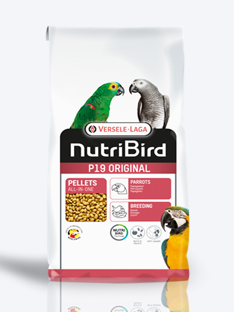 Versele-Laga NutriBird P19 Original Breeding Food for Monocolor Parrots 10kg