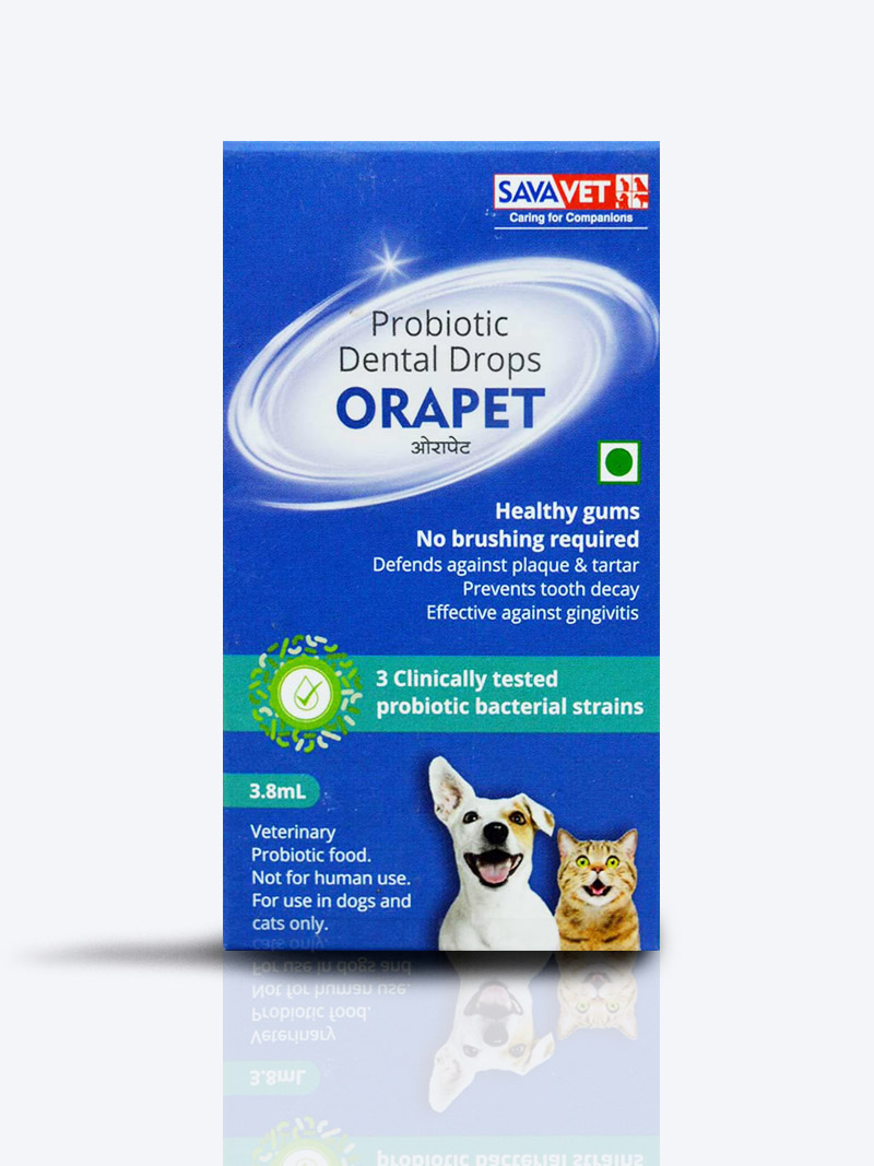 Buy ORAPET Probiotic Dental Drops 3.8ml for Pets | Petindiaonline.com
