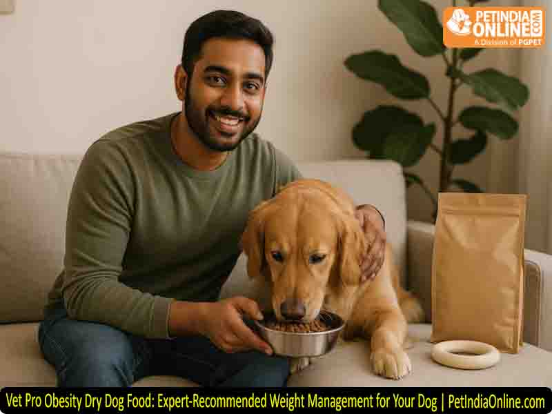Vet Pro Obesity Dry Dog Food: Expert-Recommended Weight Management for Your Dog | PetIndiaOnline.com