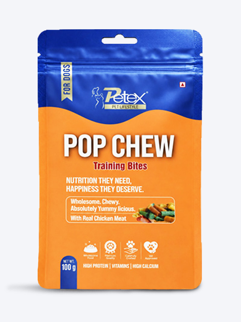 Petex Pop Chew Training Bites 100g | Dog Training Treats