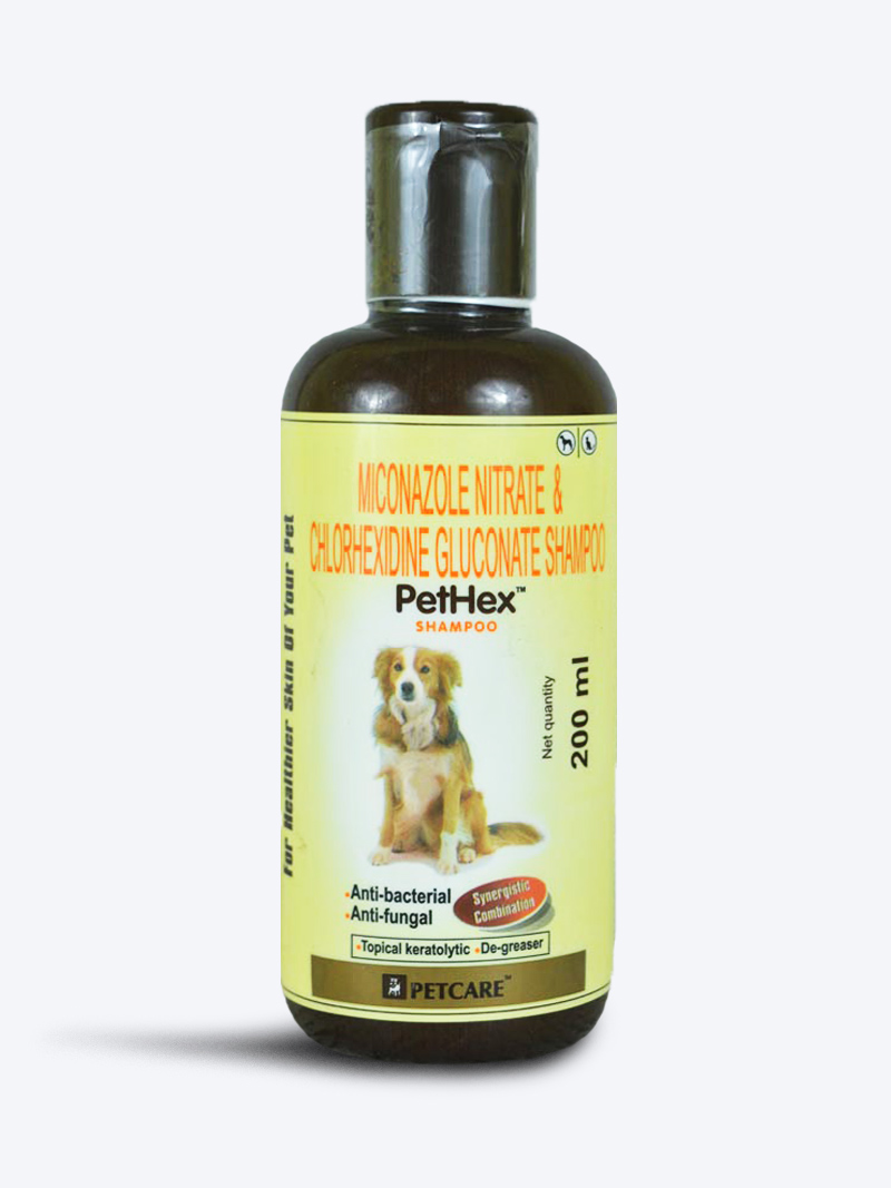 Pet Care Pethex Dog Shampoo 200ml – Antibacterial Cleanser for Skin Protection