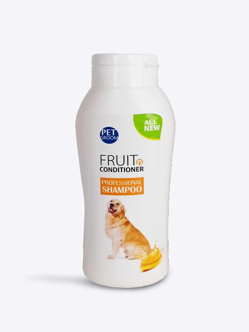 Pet Groom Fruit & Conditioner Classic Shampoo 200ml | Smooth & Shiny Coat for Dogs & Cats