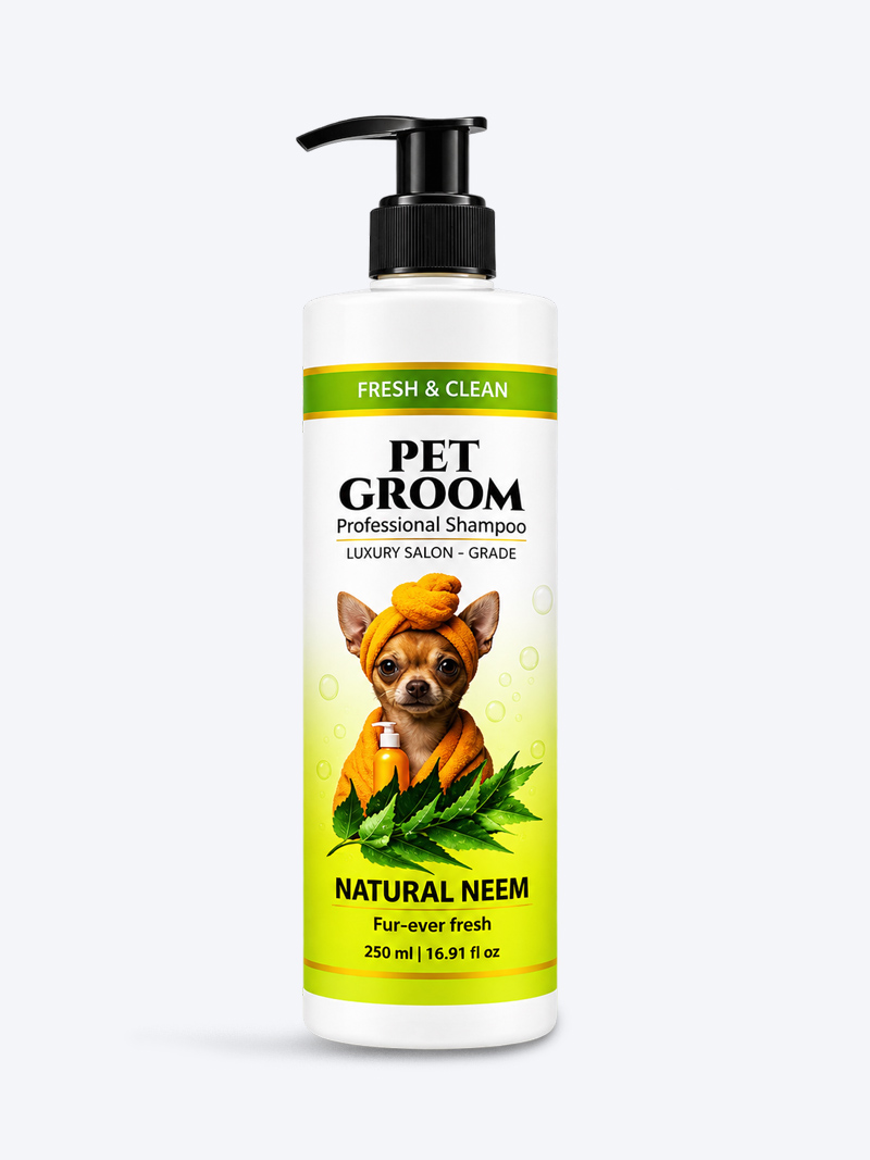 Pet Groom Professional Natural Neem Shampoo 250ml 
