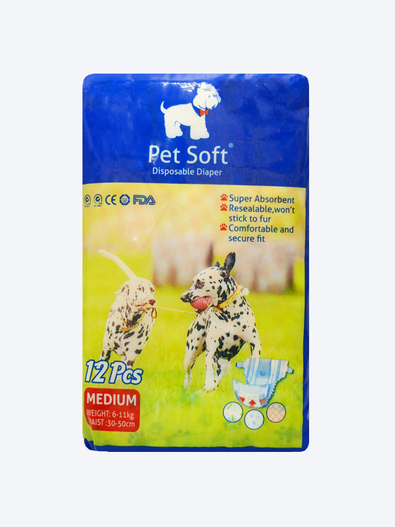 Buy Petsoft Diapers Medium at a low price in online India on Petindiaonline