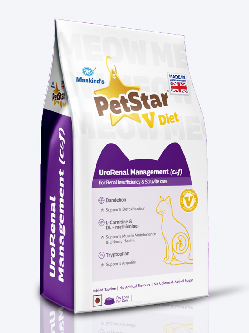 PetStar V Diet - Urorenal Management (c&f) For Cat 