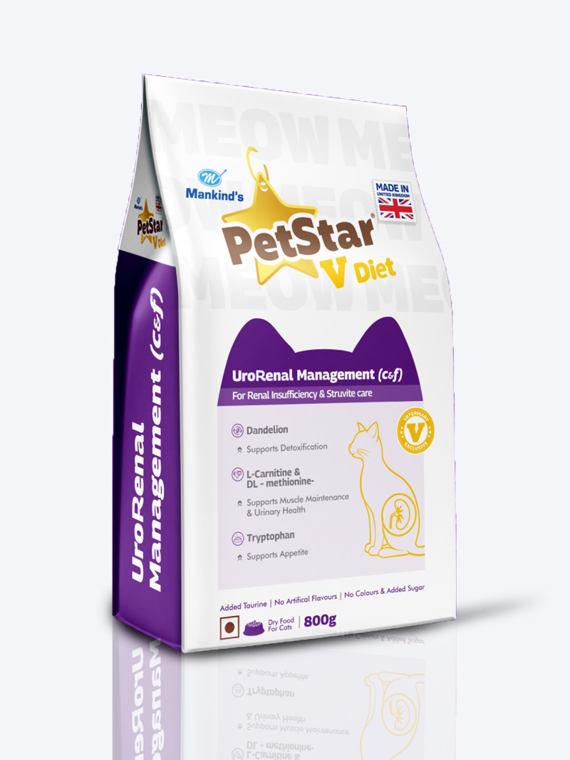 PetStar V Diet - Urorenal Management (c&f) For Cat 