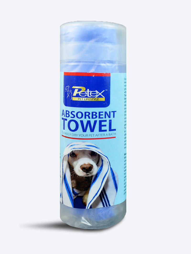 Buy Petex Absorbent Dog Towel Large – Petindiaonline.com