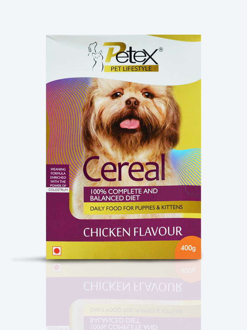 Buy Petex Cereal Chicken Flavour at a low price in online India on Petindiaonline