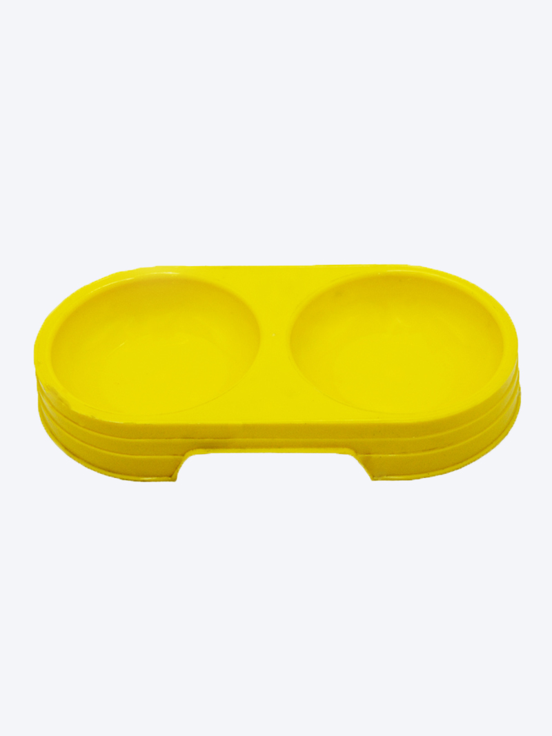 Buy Plastic Double Bowl at a low price in online India on Petindiaonline