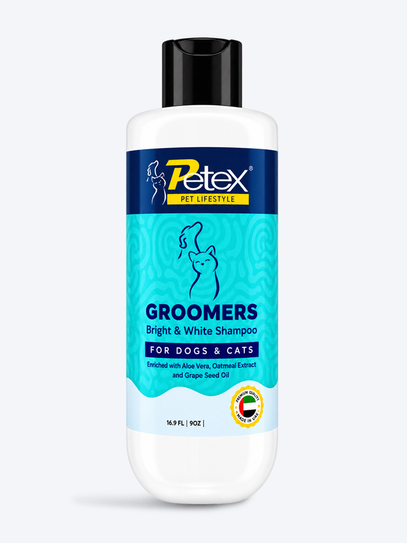 Petex Groomers Bright & White Shampoo 250ml for Dogs | Buy Online