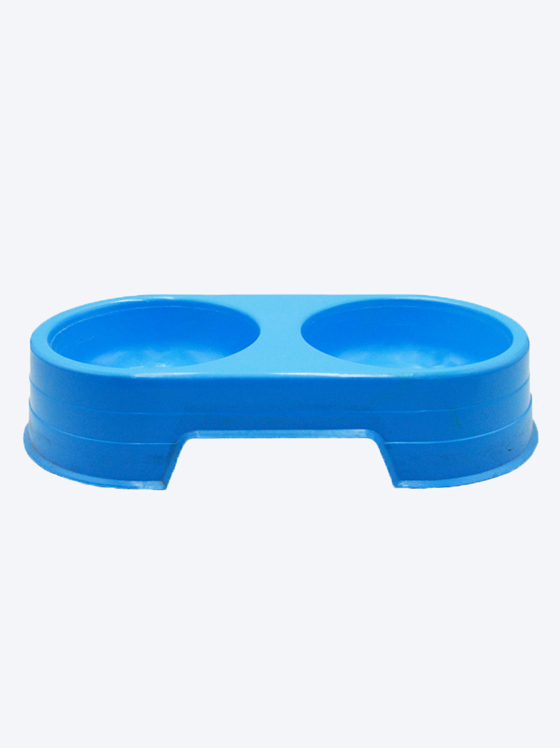 Buy Plastic Double Bowl Large at a low price in online India on Petindiaonline