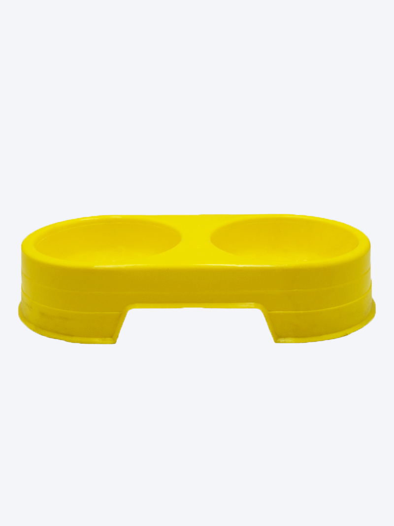 Buy Plastic Double Bowl Large at a low price in online India on Petindiaonline